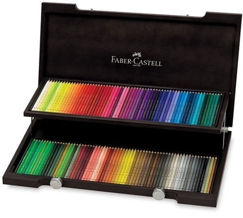 Faber-Castell Polychromos Pencil Set - Wood Box, Set of 120. $325 Retail Value NEW - Lot 158