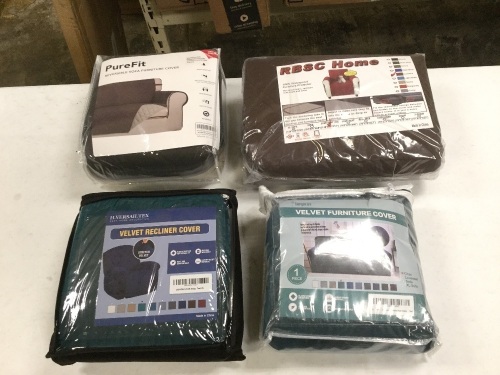 Lot of (4) New Furniture Covers. SEE PICTURES - Lot 213