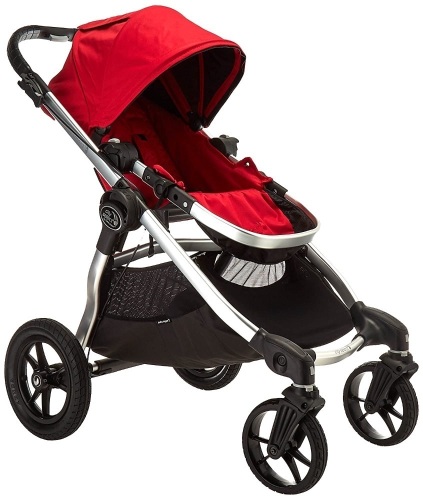Baby Jogger City Select Stroller in Ruby. NEW - Lot 48