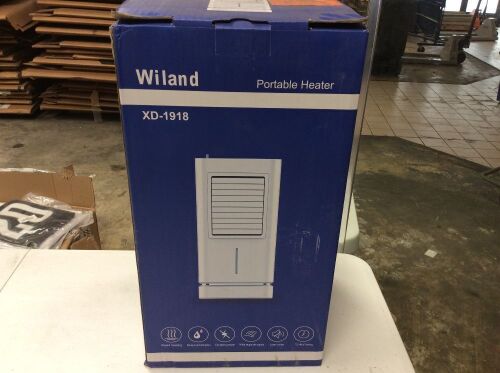 Space Heater,1500W Ceramic Space Heater With Humidifier Portable Oscillating Electric Heater 2 Mode With Thermostat 12H Timer Tip-over & Overheat Protection - New - Lot 316