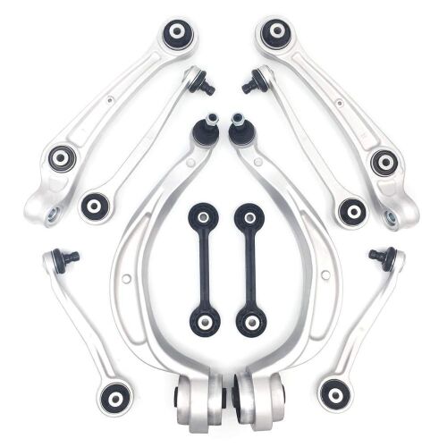 Topicksap - Front Lower Upper Control Arm Lateral Link For 2011-2012 Audi A4 A5 - Appears New - Lot 355