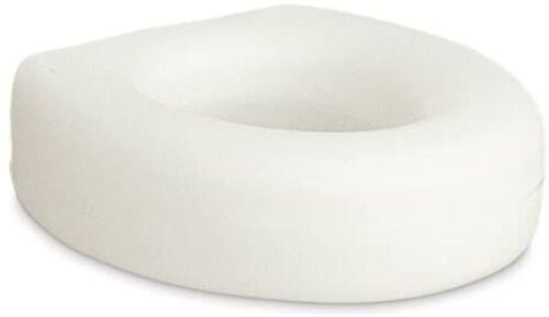 AquaSense Portable Raised Toilet Seat, White, 4 Inches, 400Lb Max Weight - Appears New - Lot 399