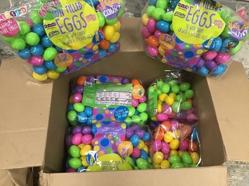 Case of (1152) Pre-filled Easter Eggs. - Lot 459