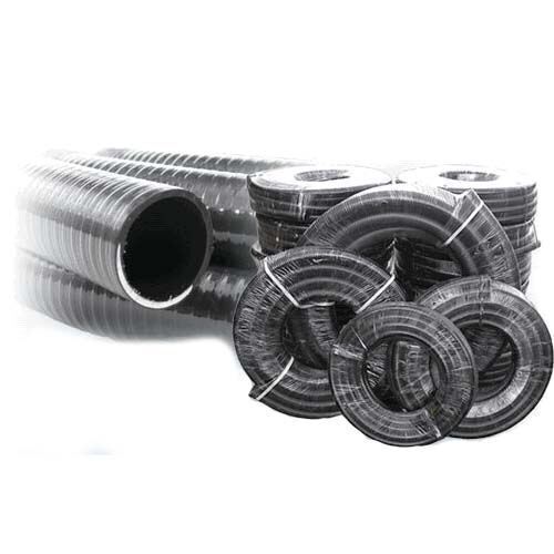 Superflex LTD Flexible Black PVC Spa & Pool Hose, 1 1/2" x 25 ft, Withstands up to 50psi, Fish Safe - NEW - Lot 471