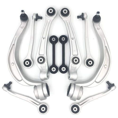 Topicksap - Front Control Arm Ball joint Suspension Kit Set 10pc for Audi 2013-15 A4 A5 S4 S5 - Appears New - Lot 490