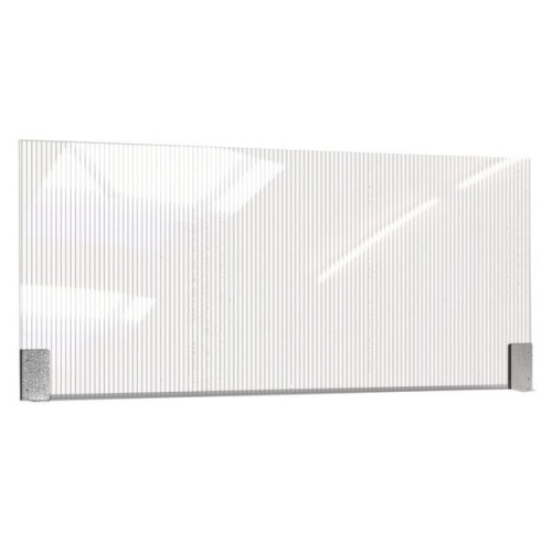 Rosseto RD004 Avant Guarde 46" x 20" Clear Booth Divider. Appears New - Lot 630
