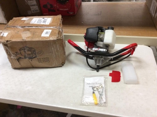  Post Hole Digger Gasoline Engine. Heavy Duty Eco-Friendly Auger. ED-520. Appears New - Lot 87
