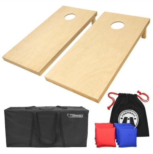 GoSports GoSports Regulation Size Solid Wood Premium Cornhole Set. Appears New  - Lot 103