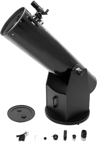 Zhumell Z12 Deluxe Dobsonian Reflector Telescope Only. Appears New w/ Missing Base.  - Lot 104