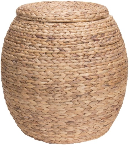 Design Trend Barrel Storage Tub With Lid. Appears New - Lot 124