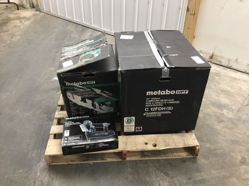 Pallet of Metabo Tools. E-Commerce Returns.Untested. SEE PICS. - Lot 128