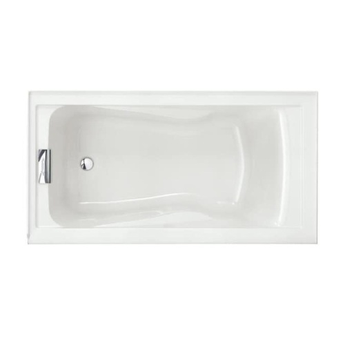 American Standard Evolution 32-in W x 60-in L Arctic Acrylic Hourglass Bathtub w/ Left-Hand Drain. Appears New  - Lot 203