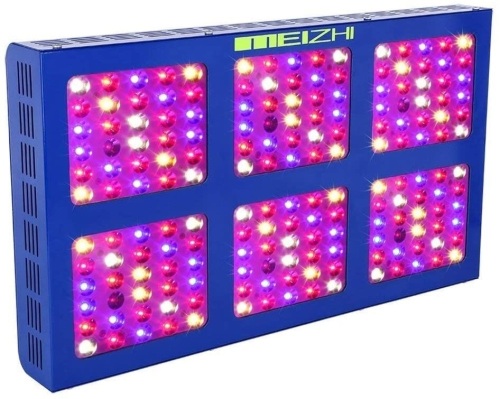 MEIZHI Reflector LED 900W Grow Light. Hydroponics Systems, Full Spectrum Indoor Plant Growing Light. Tested/Works. Appears New.  - Lot 222