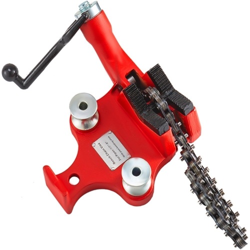 Screw Bench Chain Vise 1/4"-6" Heavy Duty Fits Rigid Cast Iro Conduit Holder. Appears New - Lot 257