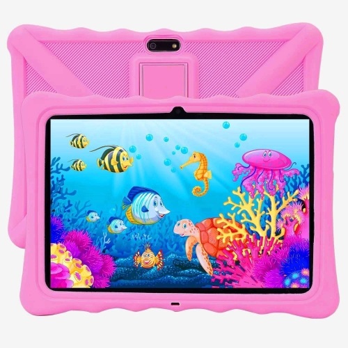 Kids Tablet PC, Veidoo 10.1" Android Tablet with Silicone Case, 1280 x 800 Screen, 1GB Memory, 16GB Storage. Appears New - Lot 260