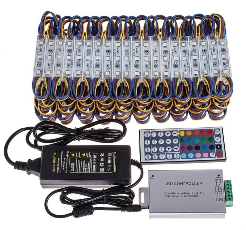 VEVOR 100Ft Window LED Store Front Lights, 3 Colors (RGB). Appear New. - Lot 271