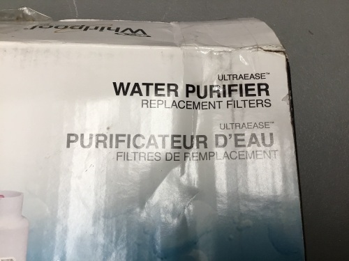 Box of (3) Whirlpool WHEMBF5 UltraEase Water Purifier Replacement Filters. Appear New - Lot 308