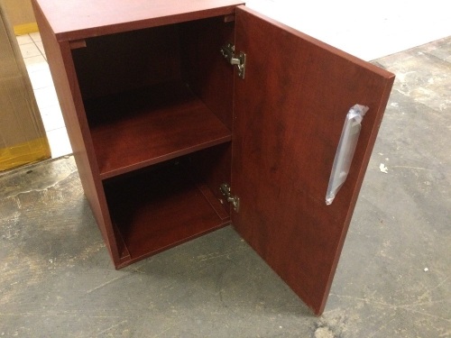 Cabinet with Shelf. Blemish Return. SEE PICTURES - Lot 335
