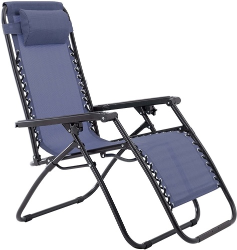 Zero Gravity Chair-Blue. Appears New  - Lot 349a