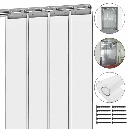 Vevor Plastic Curtain Strips. 78 Inch Height X 6 Inch Width. Appears New - Lot 466