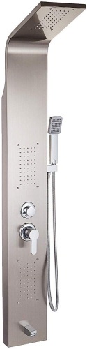 VEVOR 5 in 1 Shower Panel System w/ Spout Massage Jets. New w/ Cosmetic Damage. See Pics.  - Lot 720