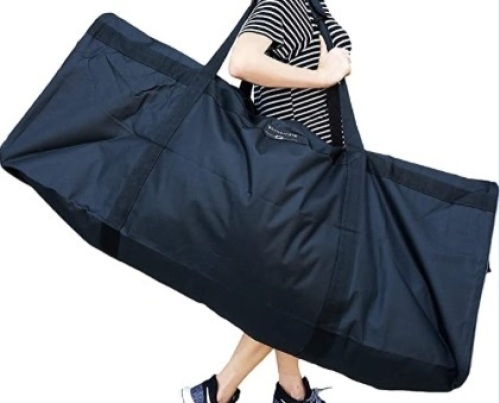 Gothamite 50" Oversized Heavy Duty XL Duffle/Luggage Bag, Black. Appears New - Lot 809