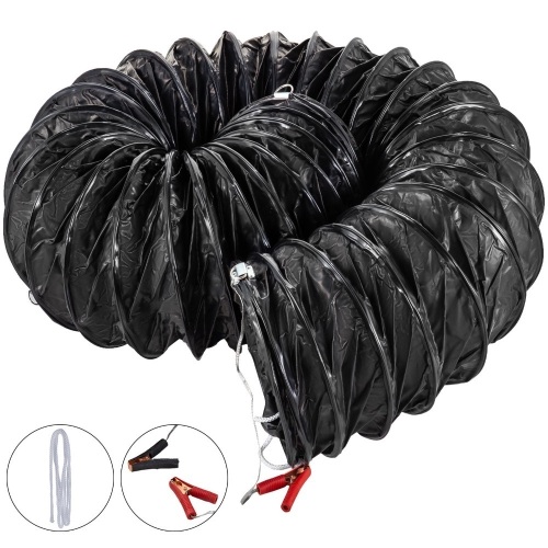 12''16ft Flexible Ducting Hose Extractor Fan Blower Explosion-proof Duct Hose. Appears New.  - Lot 868