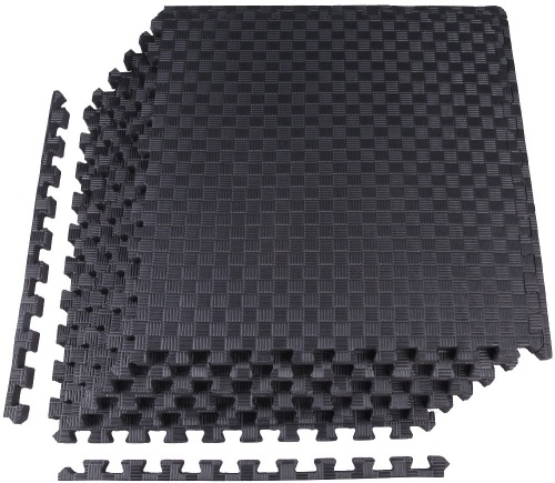 Everyday Essentials 1" EXTRA Thick Puzzle Exercise Mat with EVA Foam, Interlocking Floor Tiles. Appears New - Lot 922