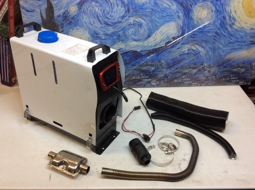 All In One 12V 8KW Diesel Air Heater Car Parking Heater. Untested E-Commerce Return - Lot 1007