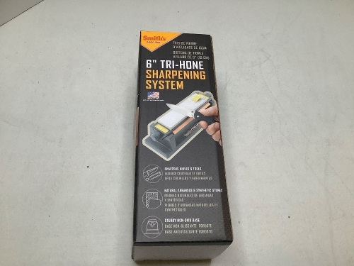 Smiths 6" Tri-Hone Sharpening System, Appears New - Lot 34
