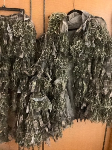 Hot Shot, 3-D Ghillie Suit, 3 Piece Set, XL-2X, Ecommerce Return - Lot 150