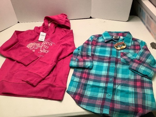 Lot of (2) Girls Shirts, Medium, Appears New - Lot 160