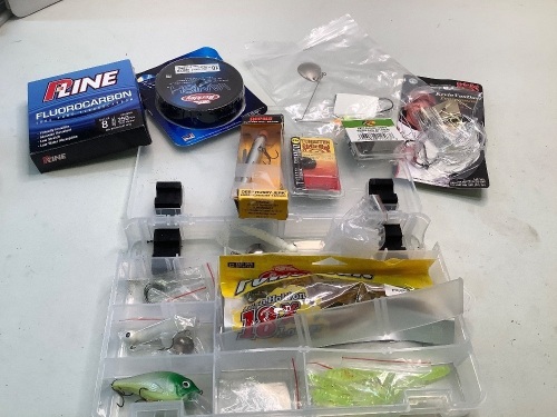 Lot of (15) Misc. Fishing Lures and Supplies - Lot 232