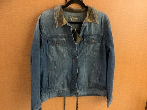 Natural Reflections, Women's Denim Jacket, XL, Appears New - Lot 249