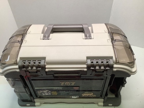 Plana guide Series, Angled Storage System, Missing door and Small plasitc Container, Ecommerce Return - Lot 254