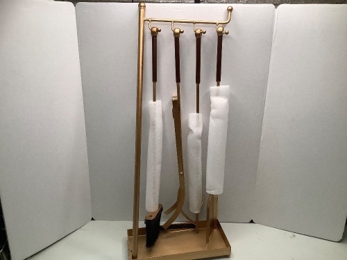 Fireplace Tool Kit, Missing Hardware, Ecommerce Return - Lot 261