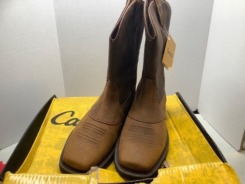 Pinedale Square-Toe Boot, Men's 14D, Ecommerce Return - Lot 268