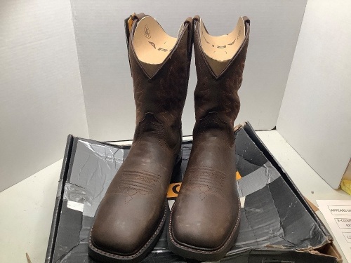Ariat Men's Groundbreaker H2O Work Boots, 10.5, Ecommerce Return - Lot 282