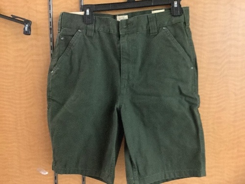 Red Head Canvas Shorts, Men's 32, Appears New - Lot 312
