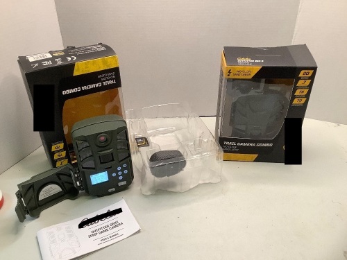 Lot of (2) Trail Cam's Ecommerce Return - Lot 319