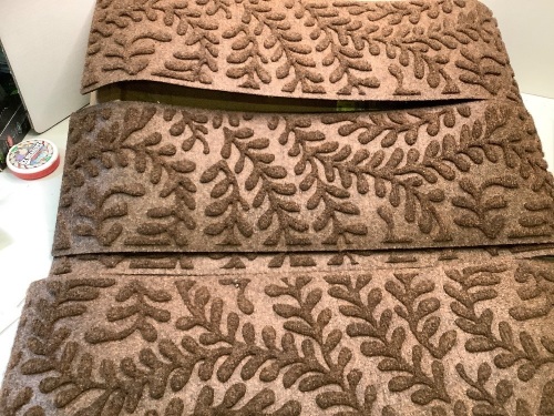 Waterhog Stair Mats, Set of 4, Ecommerce Return - Lot 345