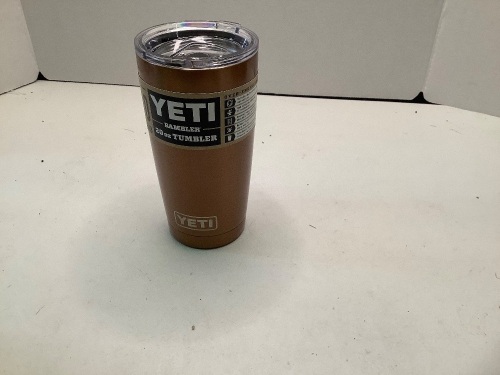 Yeti Ramber 20oz Tumbler, Broken Lid, Ecommerce Return - Lot 370