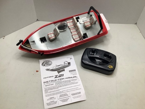 Nitro Z21 Remote Control Boat, Ecommerce Return - Lot 373