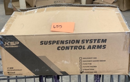Dodge Ram 1500 Suspension System Control Arms - Lot 655