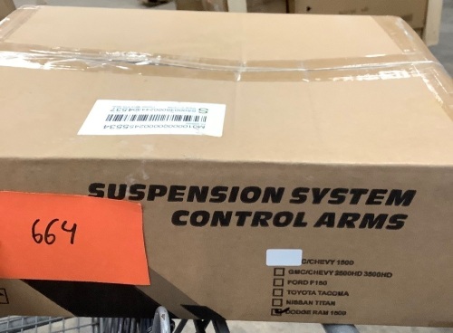 Dodge Ram 1500 Suspension System Control Arms - Lot 664