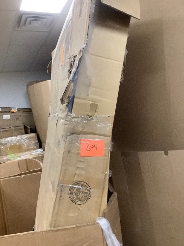 Upholstered Platform Bed Frame - King - Lot 699