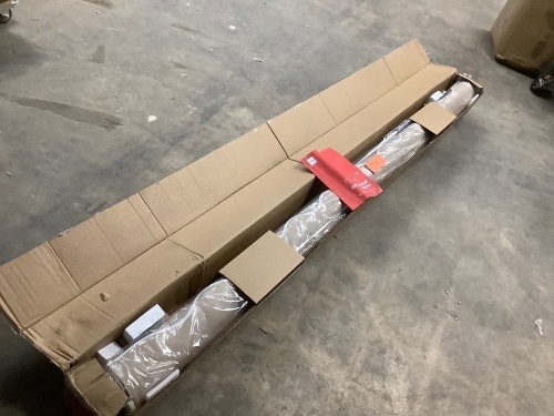 Retractable Patio Awning Cover w/ Aluminum Frame, Crank Handle - 98x80in - Lot 735