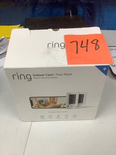 Ring Indoor Cam Two Pack - Lot 748