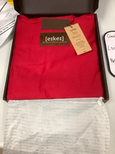 Eikei Duvet Cover Set, 100% Cotton - King - Lot 753