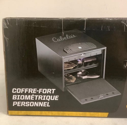 Small Personal Biometric Safe, Appears New - Lot 17